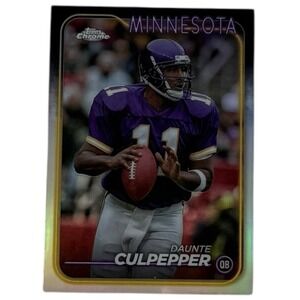 2024 Topps Chrome Daunte Culpepper #117 - Minnesota Vikings
